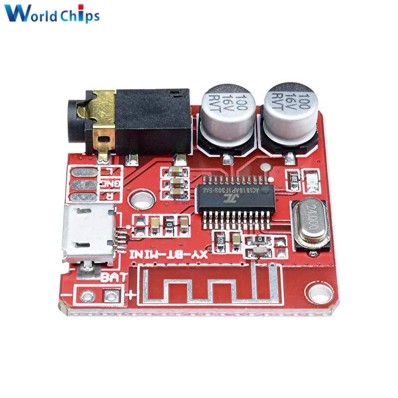 MP3 Bluetooth Decoder Board Lossless Car Speaker Audio Amplifier Board Modified Bluetooth 4.1 Circuit Stereo Receiver Module 5V