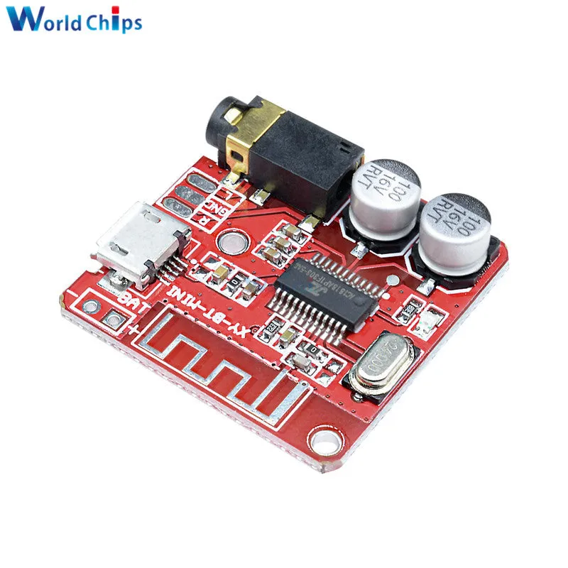 MP3 Bluetooth Decoder Board Lossless Car Speaker Audio Amplifier Board Modified Bluetooth 4.1 Circuit Stereo Receiver Module 5V