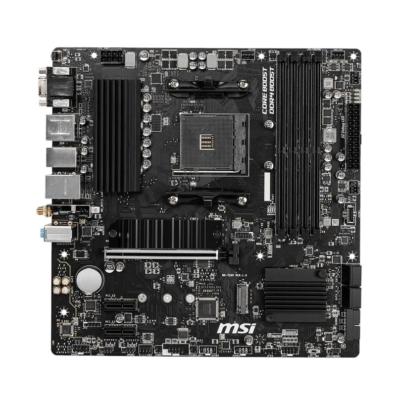 Msi B550 M Pro Vdh Wifi Amd Am4 Matx Gaming Motherboard B550 Mpro Vdhwifi