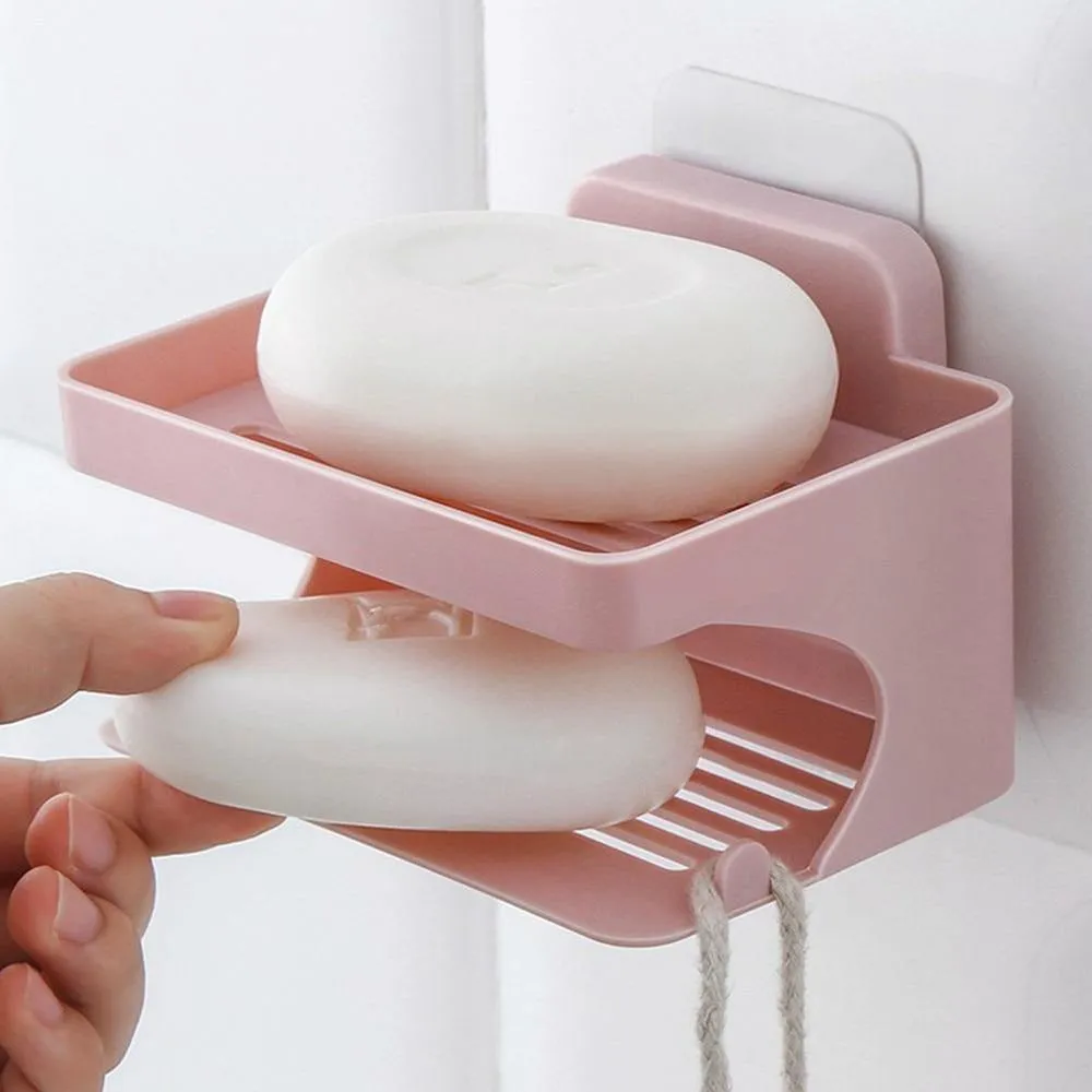 Multifunctional Smart Suction Soap Holder Rack