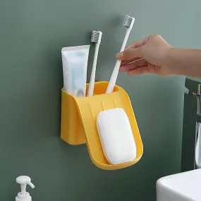 Multifunctional Smart Suction Soap Holder Rack