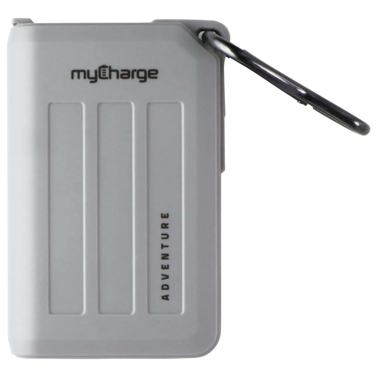 myCharge Adventure H20 Portable Charger (10,050mAh) - Gray/Black