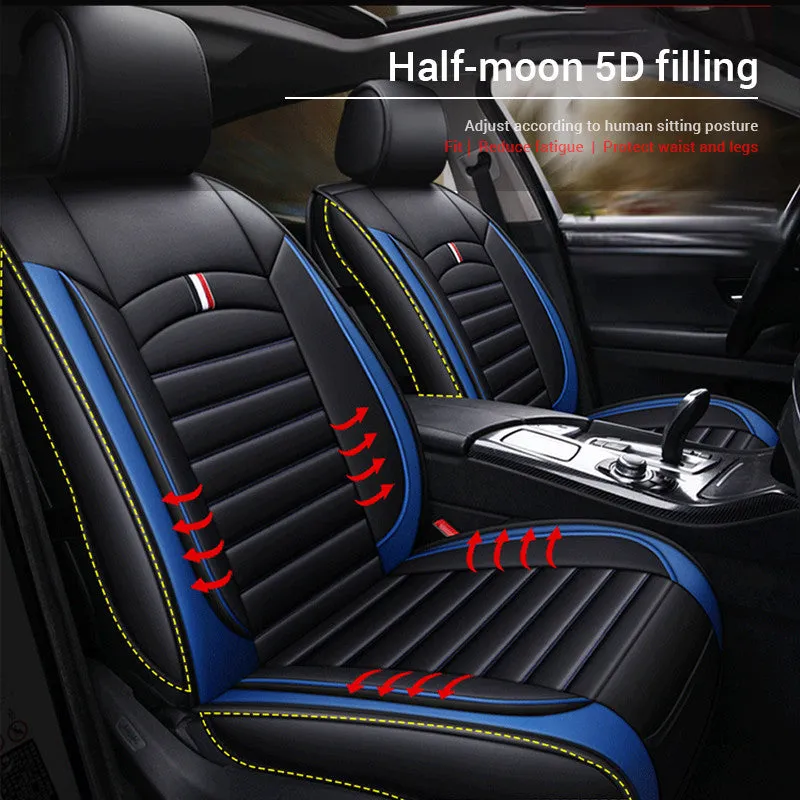 New Full Leather Car Seat Cover Full Package Car Cover