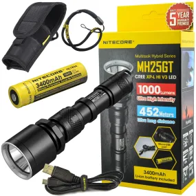 Nitecore MH25GT Rechargeable LED Flashlight 1000 Lumens