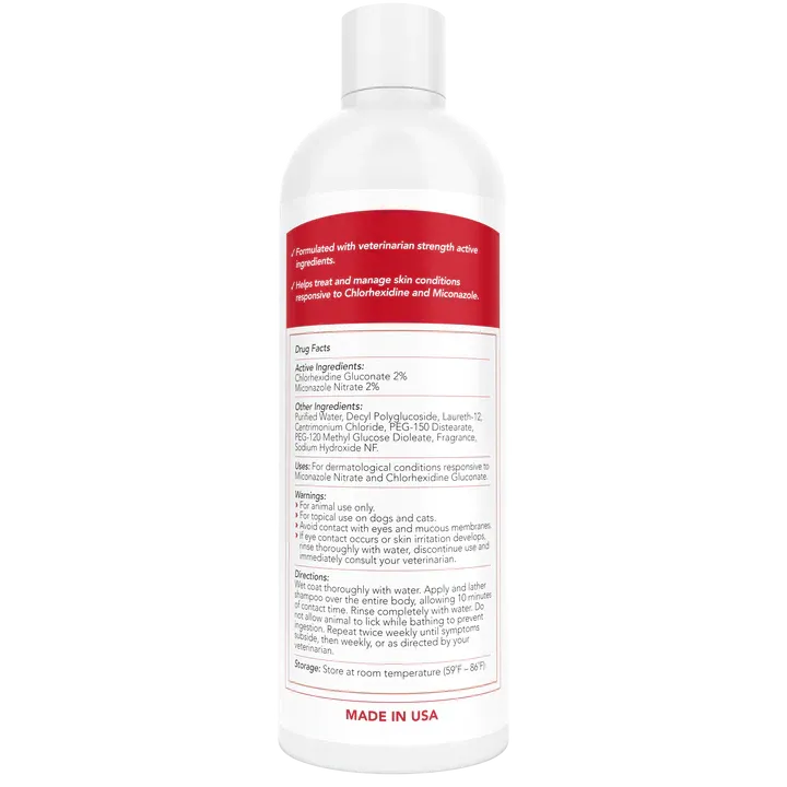 Nootie Antimicrobial Medicated Shampoo 8-oz, For Dogs & Cats