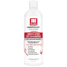 Nootie Antimicrobial Medicated Shampoo 8-oz, For Dogs & Cats