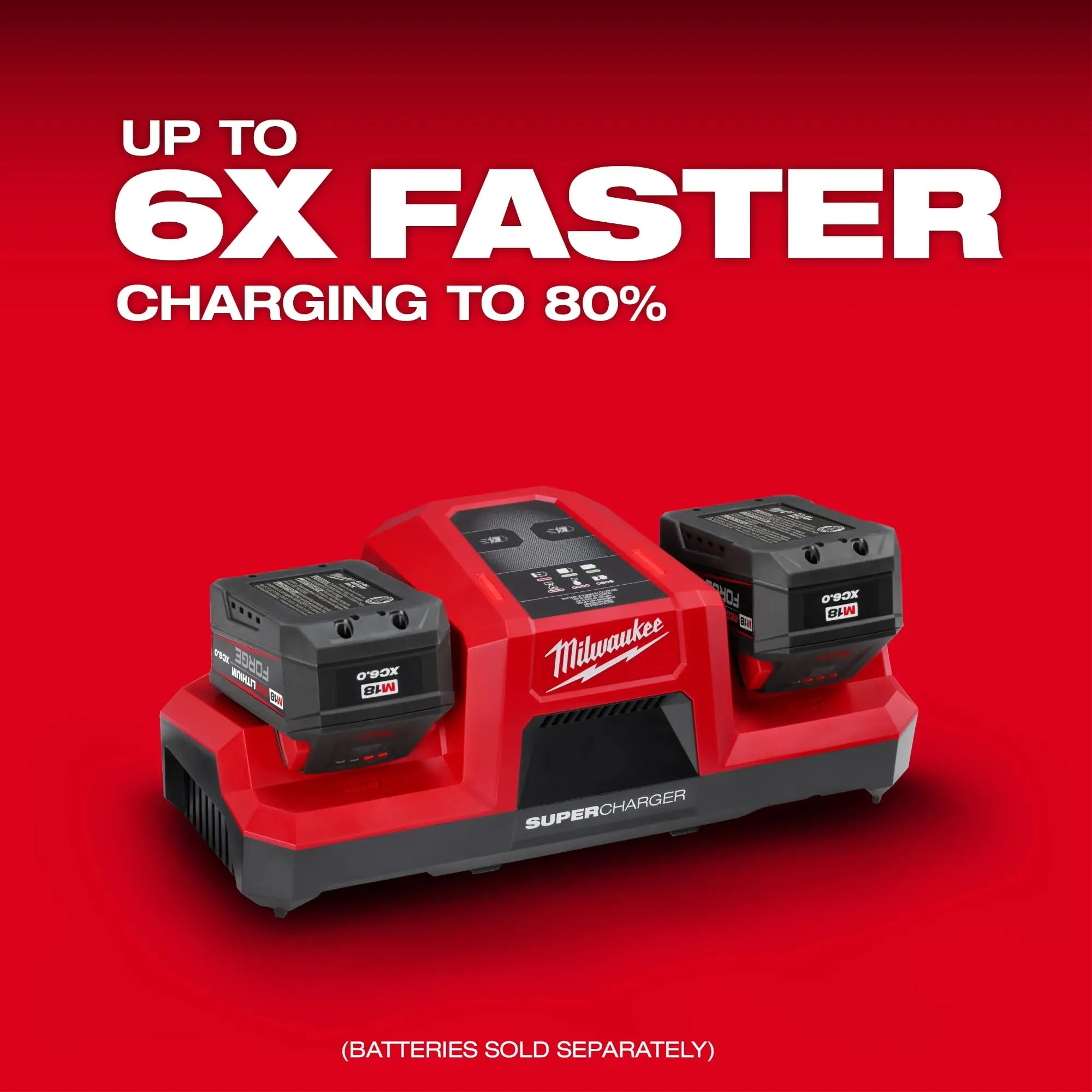 Open Box -  Milwaukee M18 18V Dual Bay Simultaneous Super Charger