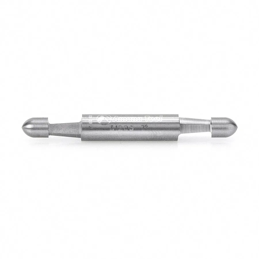 Panel Pilot Bevel Trim Router Bit | 7 Degree x 1⁄4 Dia x 1⁄4 x 1⁄4" Shank | 51203 | 738685512036