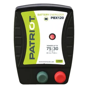 Patriot PBX120 fence charger (12v)