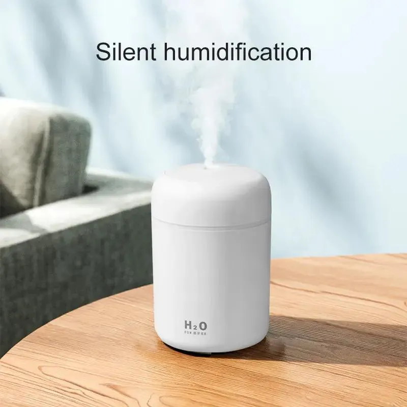 Portable LED light Spray Humidifier Spray H2O