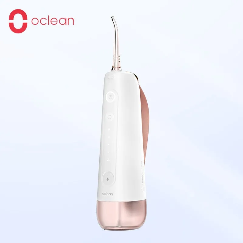 Portable Oral Irrigator Water Jet Flosser Smart Dental Whitening Irigator IPX7 Rechargeable Irygator Upgraded From W1 0ral irrigator