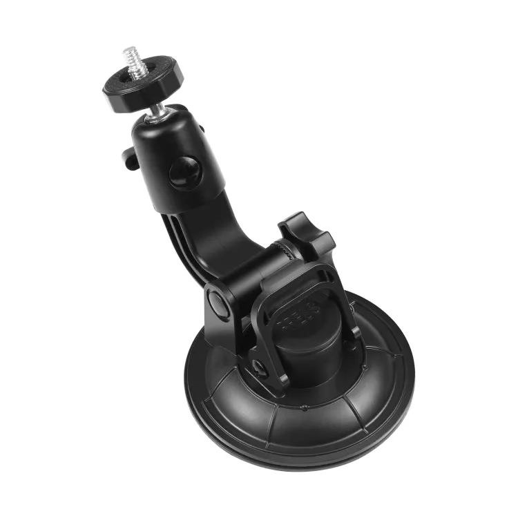 PULUZ Car Suction Cup Mount with Phone Clamp / Screw / Tripod Adapter