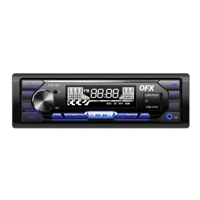 QFX FX-181 Car Stereo Bluetooth - USB - AM/FM - AUX