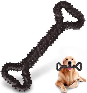 QUMY Dog Chew Toys Bone Tug-of-war Games