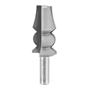 Reversible Crown Molding Extender Router Bit | 7⁄16 Radius x 1 1⁄4 Dia x 2 3⁄8 x 1⁄2" Shank | 54410 | 738685554104