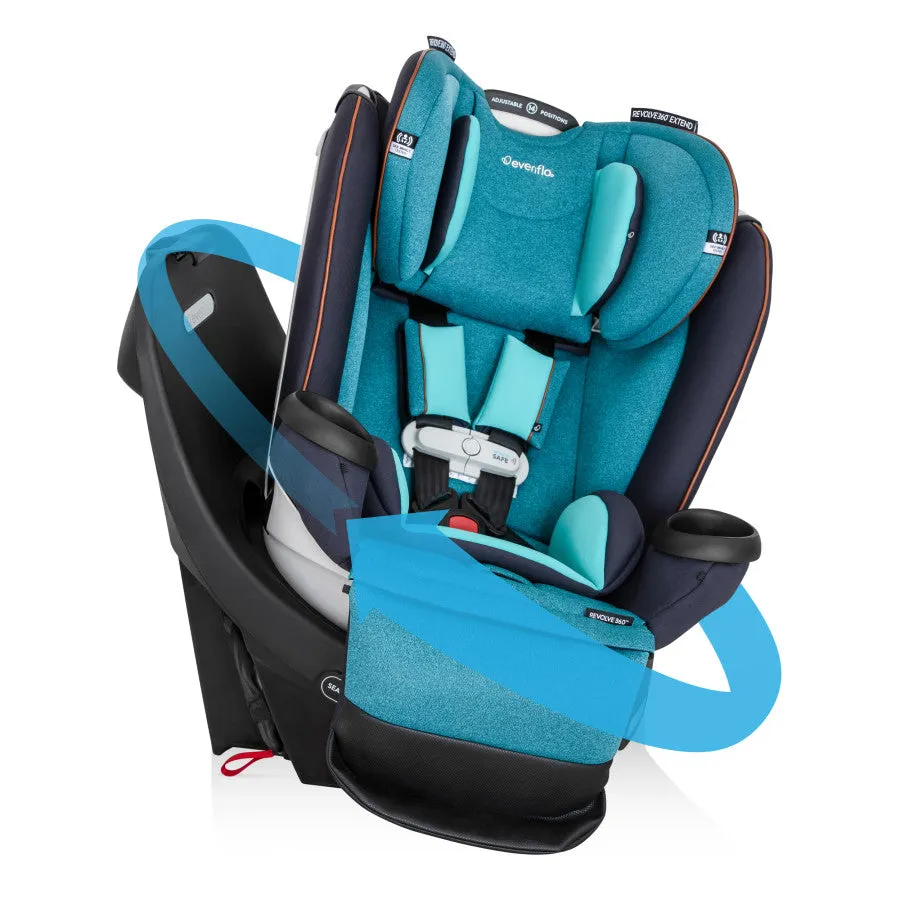 Revolve360 Extend All-in-One Rotational Car Seat with SensorSafe