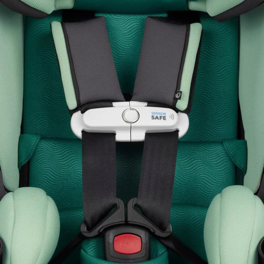 Revolve360 Slim 2-in-1 Rotational Car Seat with Green & Gentle Fabric