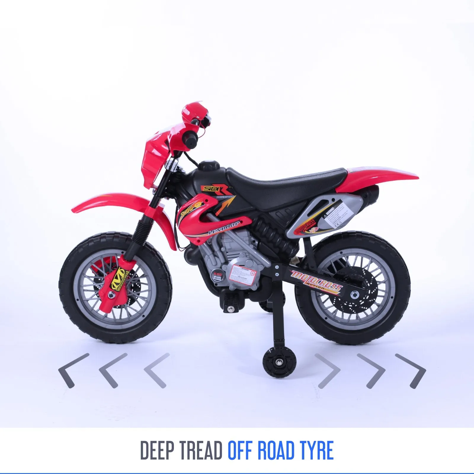 RiiRoo MXross MotorCross Ride on Motorbike 6V