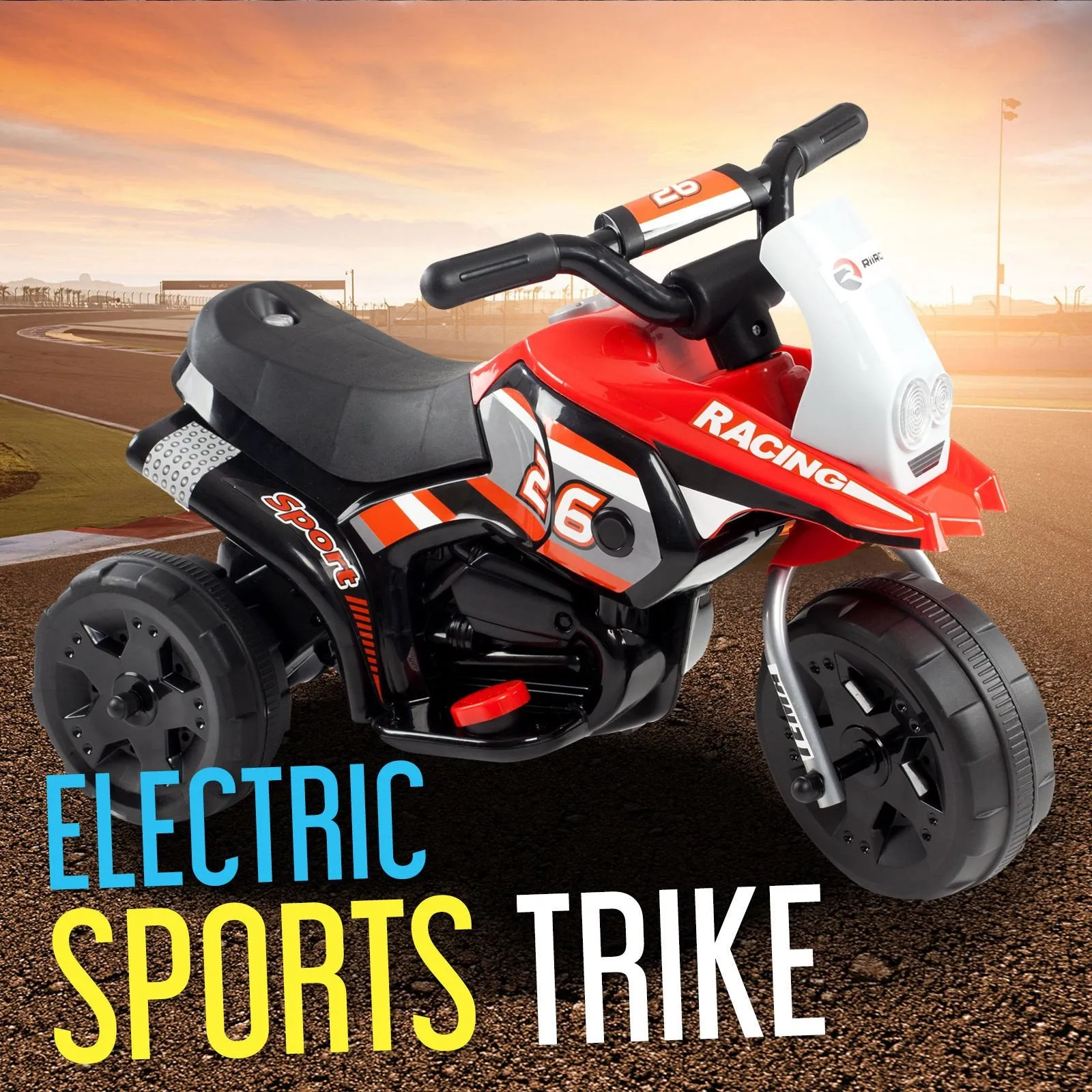 RiiRoo SuperGTX Ride on Motorbike/Trike 6V