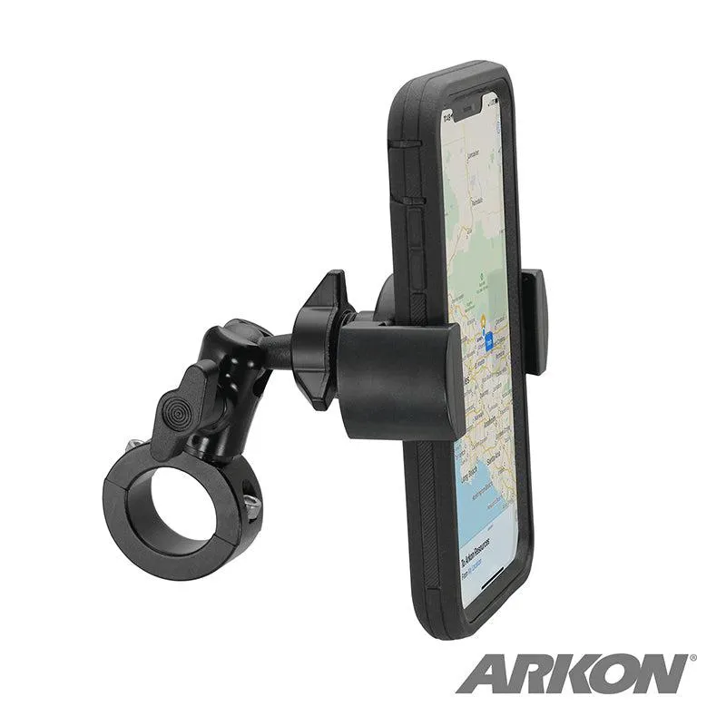 RoadVise® Premium Aluminum Motorcycle Handlebar Phone Mount