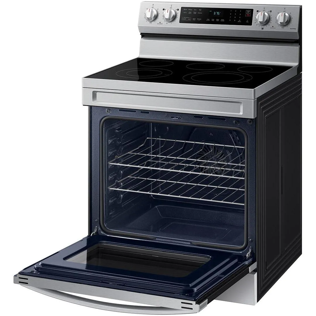 Samsung 30-inch Freestanding Electric Range with WI-FI Connect NE63A6511SS/AC