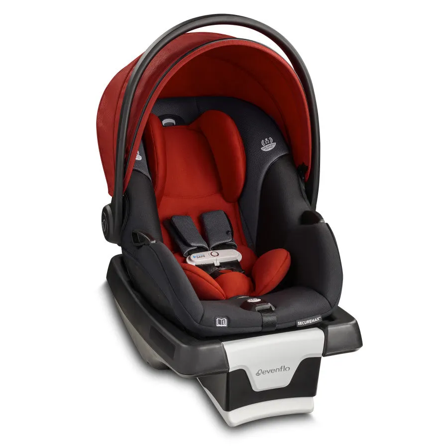 SecureMax Infant Car Seat with SensorSafe   SafeZone Load Leg Base