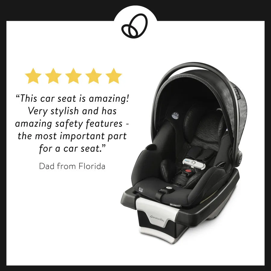 SecureMax Infant Car Seat with SensorSafe   SafeZone Load Leg Base