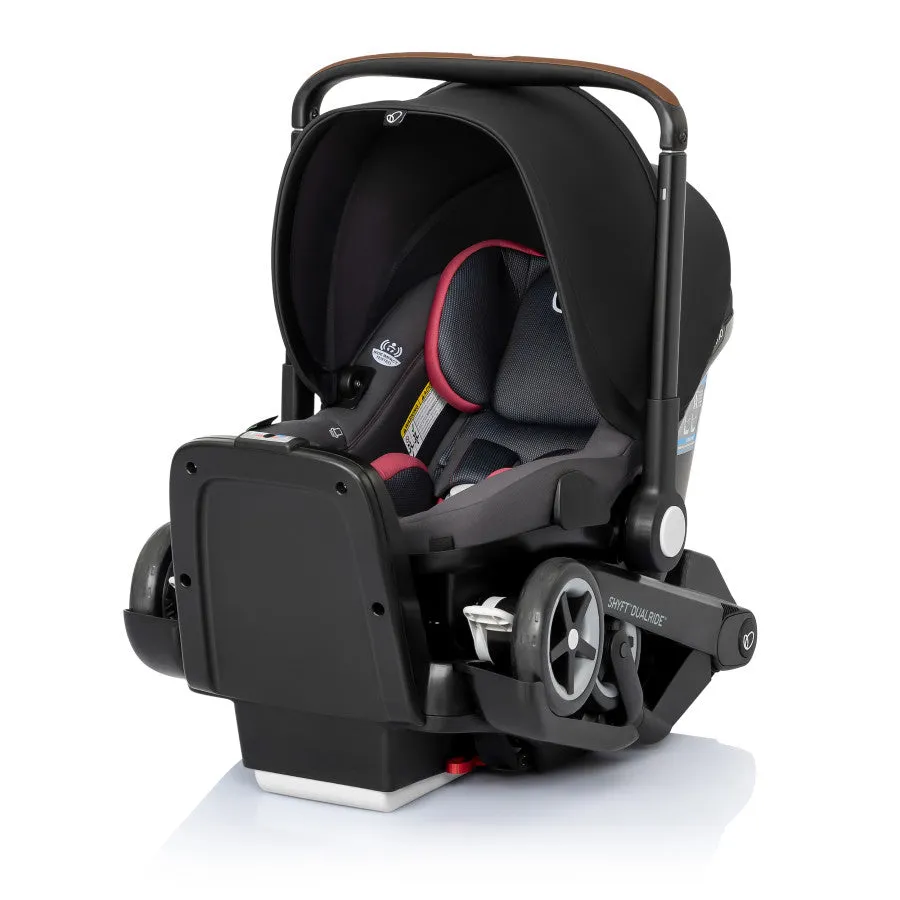 Shyft DualRide Infant Car Seat Stroller Combo with Carryall Storage