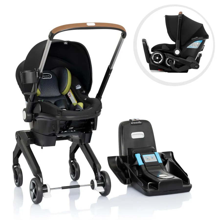 Shyft DualRide Infant Car Seat Stroller Combo with Carryall Storage