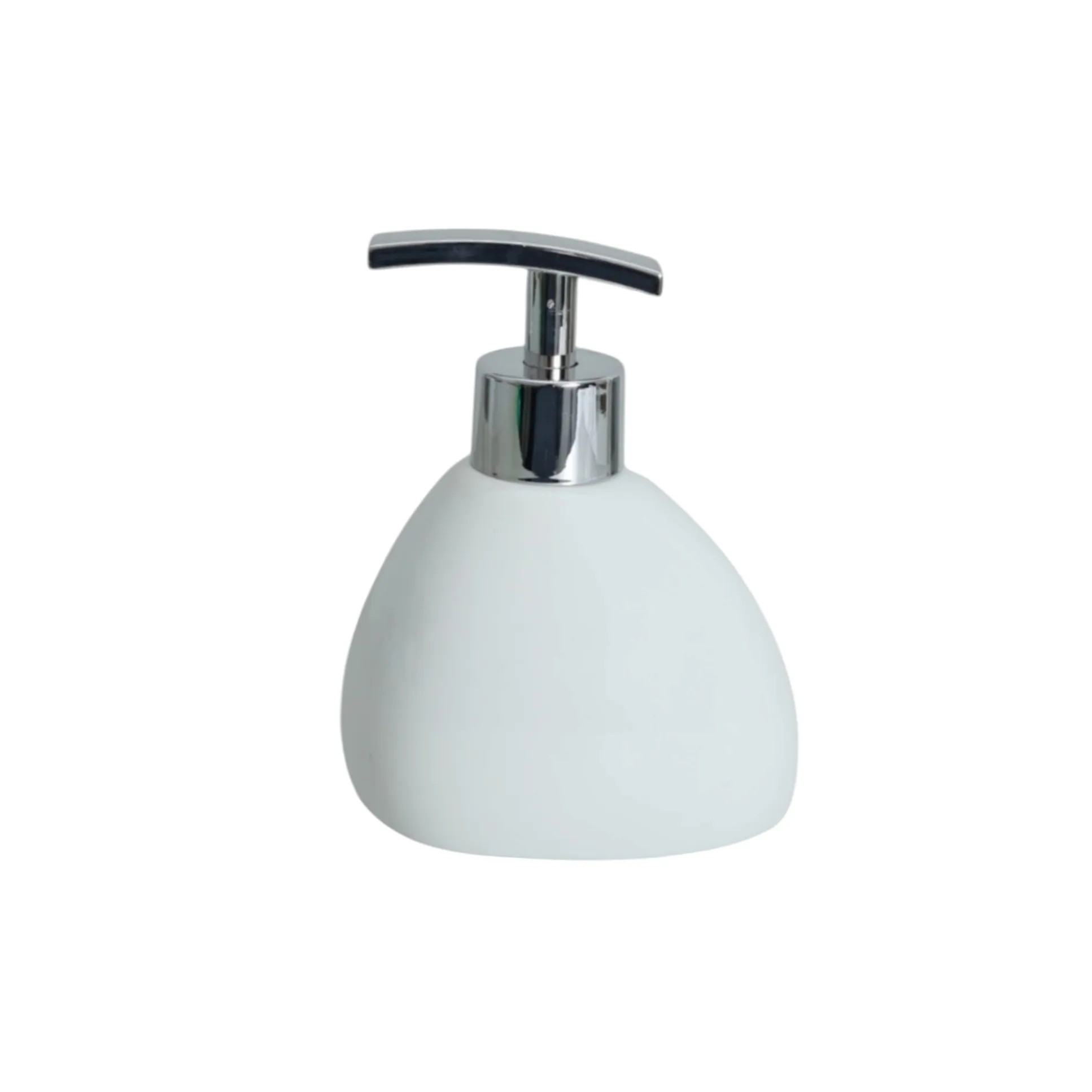 Silk Soap Dispenser Ceramic White