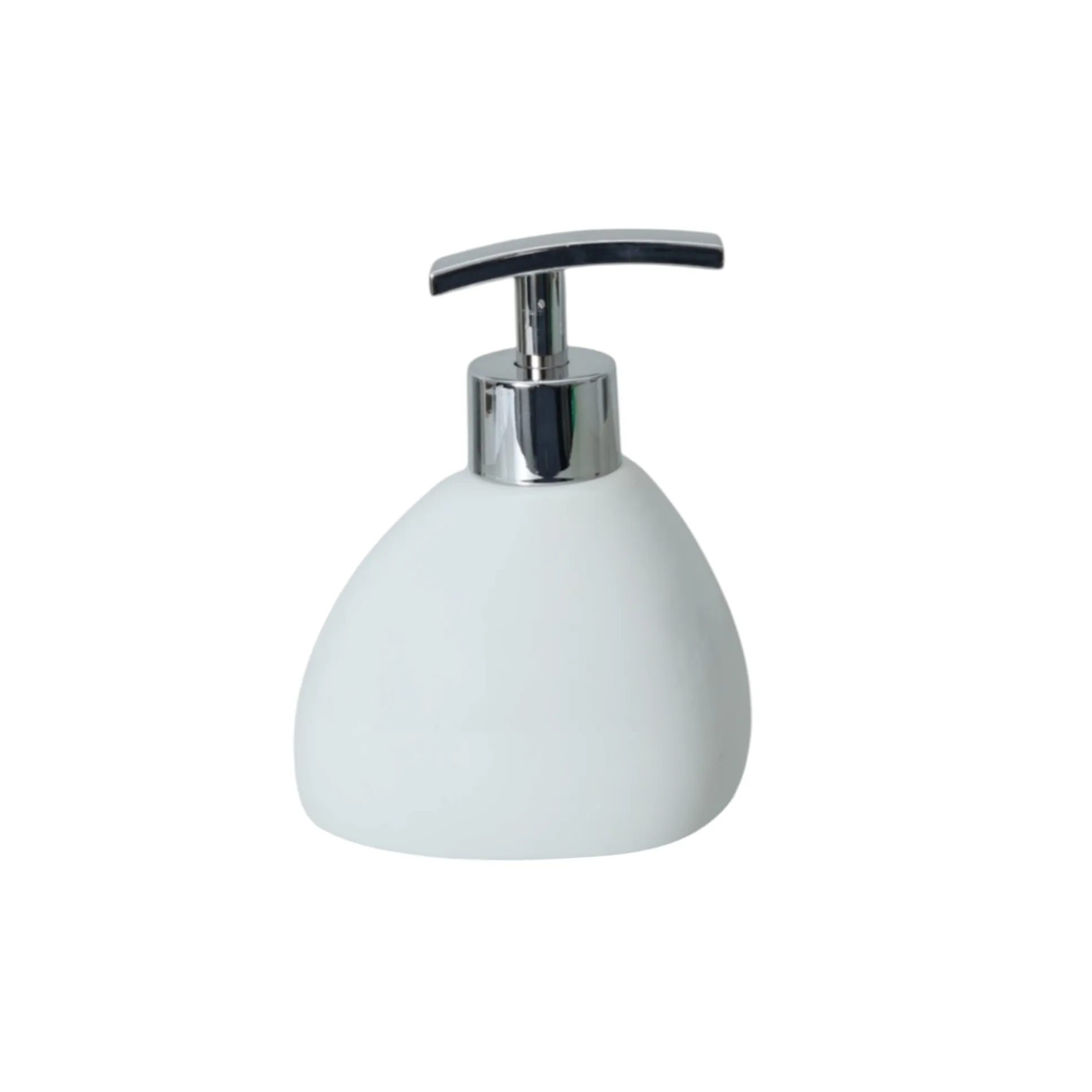 Silk Soap Dispenser Ceramic White