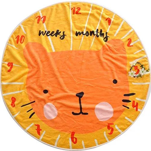 Simba the Lion Cub- Baby Milestone Blanket