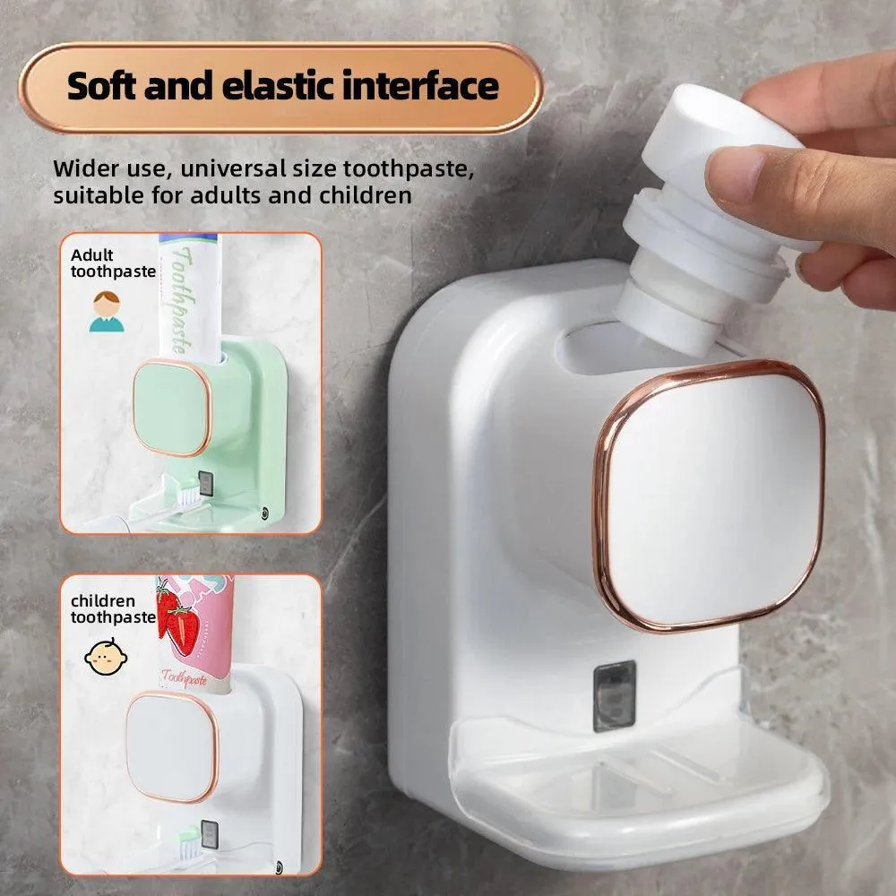 Smart Touch-Free Toothpaste Dispenser with HD Display - Hygienic Oral Care Tool