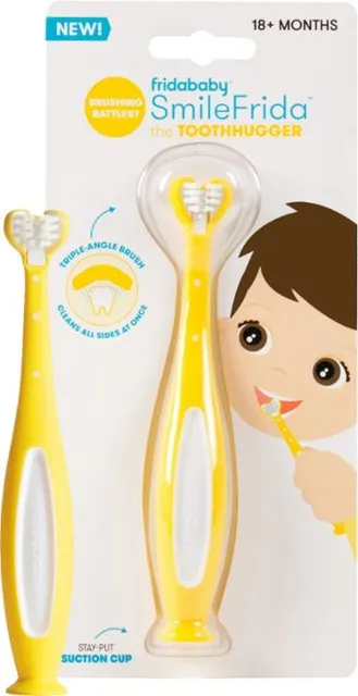 SmileFrida Tooth Hugger Toddler Toothbrush by Fridababy