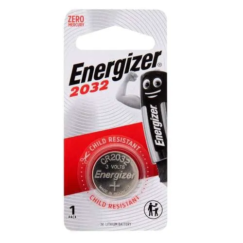 Spare Part - Energizer CR2032 Lithium Battery 3V (4 Pack)