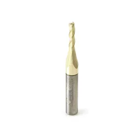 Spiral Composite Up-Cut CNC Router Bit | 1⁄8 Dia x 1⁄2 x 1⁄4 Shank x 2" Long | 46090 | 738685460900