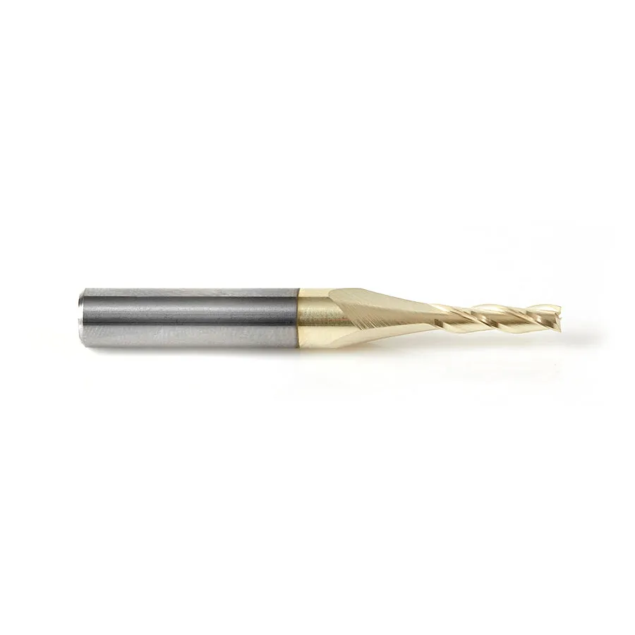 Spiral Composite Up-Cut CNC Router Bit | 1⁄8 Dia x 1⁄2 x 1⁄4 Shank x 2" Long | 46090 | 738685460900