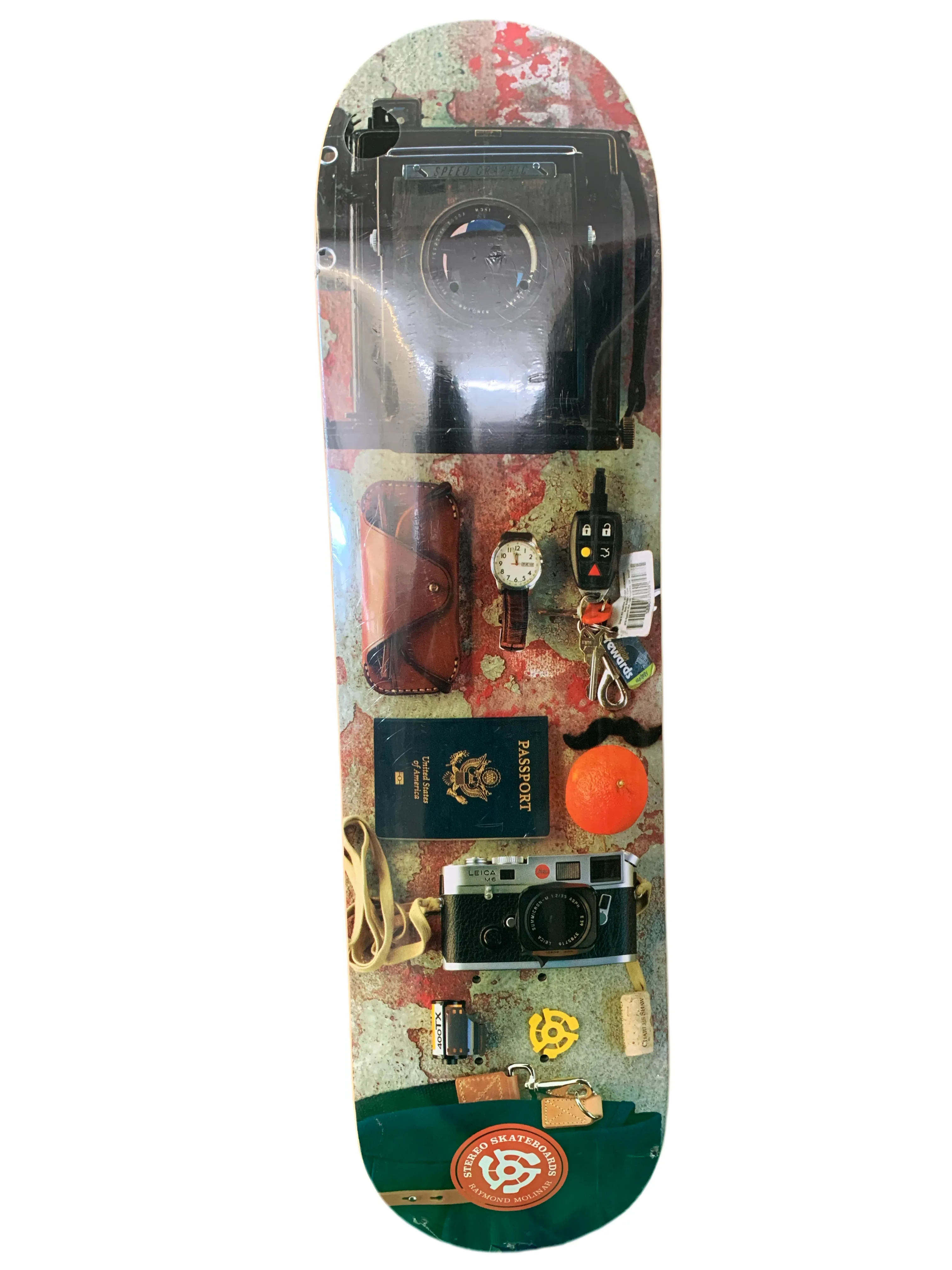 Stereo Raymond Molinar Travel Goods 8.25" Classic Skateboard Deck