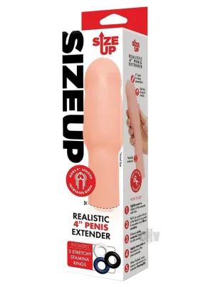 Su Extra Realistic Penis Entend 4 Flesh