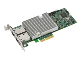 Supermicro Add-On Card Aoc-Stgs-I2t - Network Adapter - Pcie 3.0 X4 - 10Gb Ethernet / Fcoe X 2