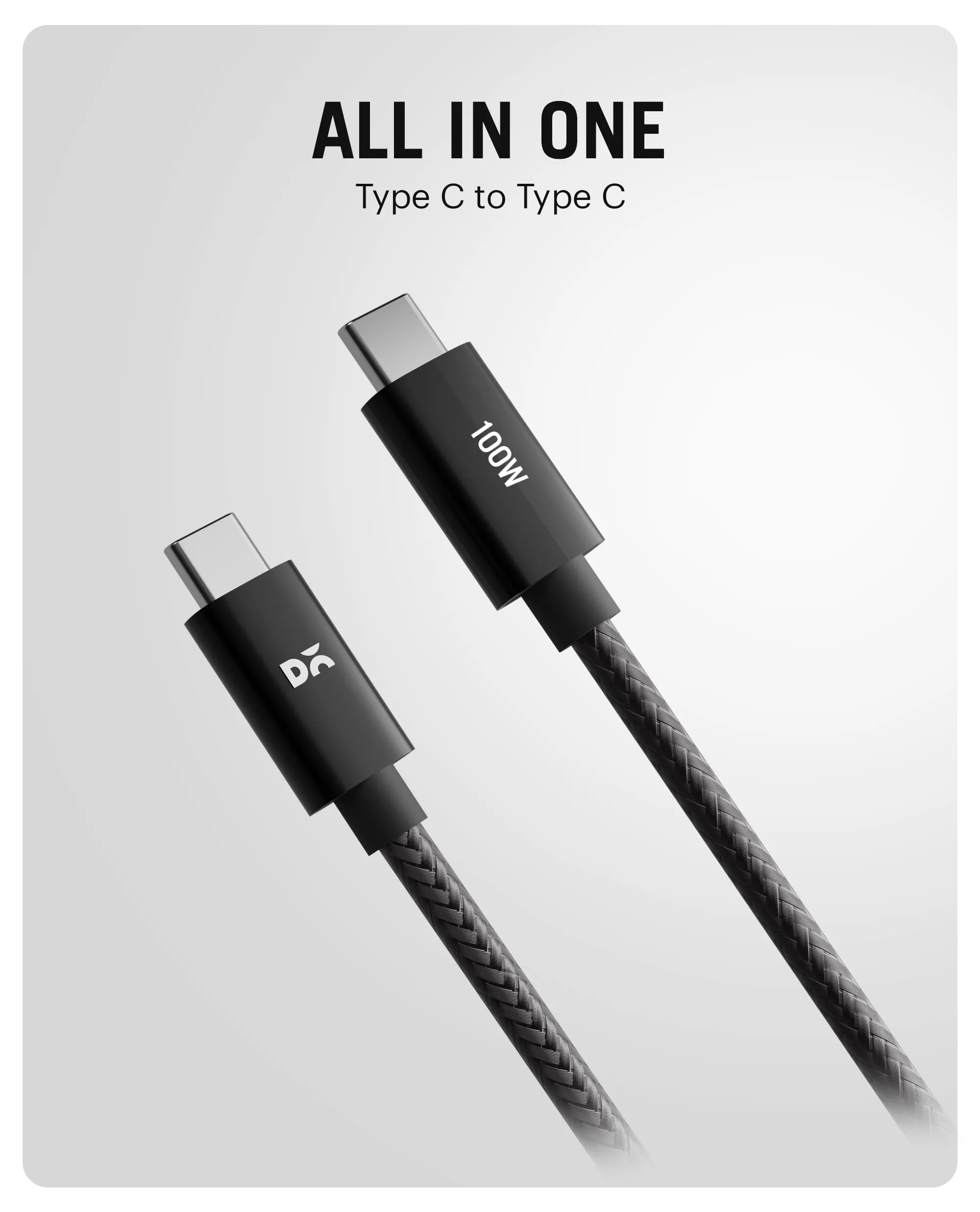 SURGE™ Kevlar Core USB-C 100W Charging Cable