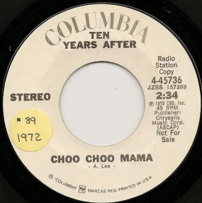 Ten Years After - Choo Choo Mama (7", Single, Mono, Promo) (VG )