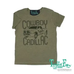 Twisted Filly Cowboy Cadillac Toddler Tee