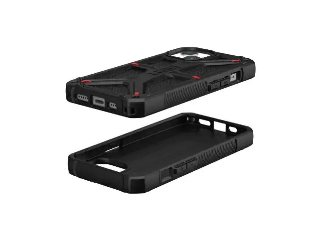 UAG Phone Case for iPhone 15 Plus (Monarch Aramid Black)