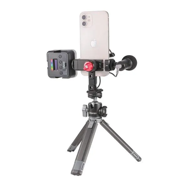 Ulanzi ST-27 Ironman IV Metal Phone Clip Tripod Mount for Smartphones