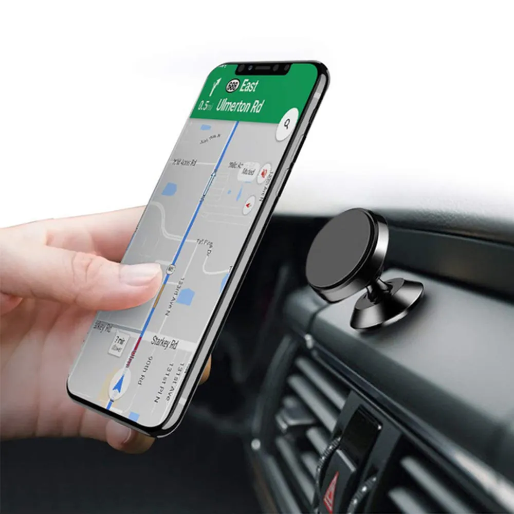 Universal Adhesive Dashboard Type Magnetic Mobile Phone Holder Cellphone Mount for 6.5 inch Phones