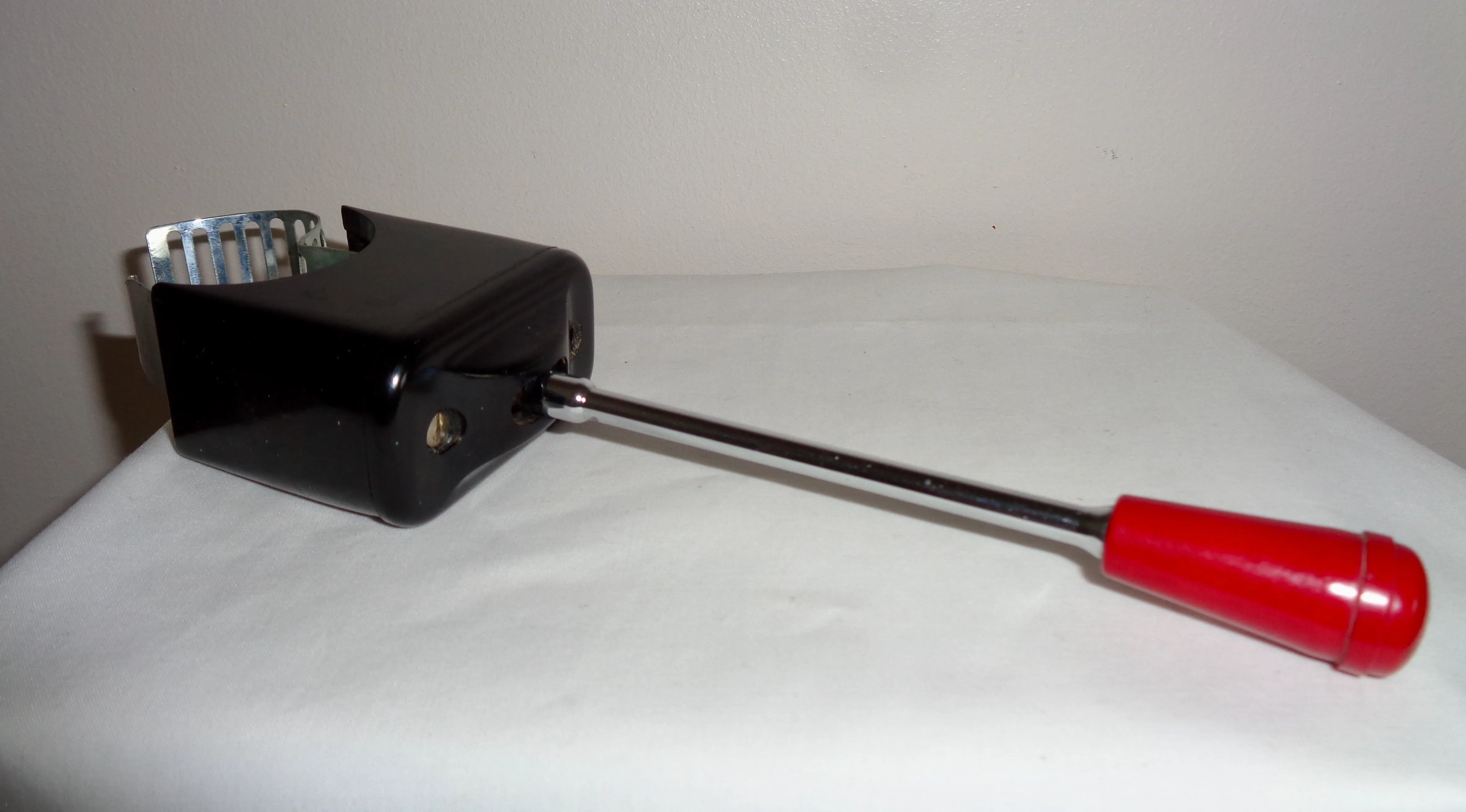 Vintage Steering Column Mount Indicator Switch In Black Bakelite