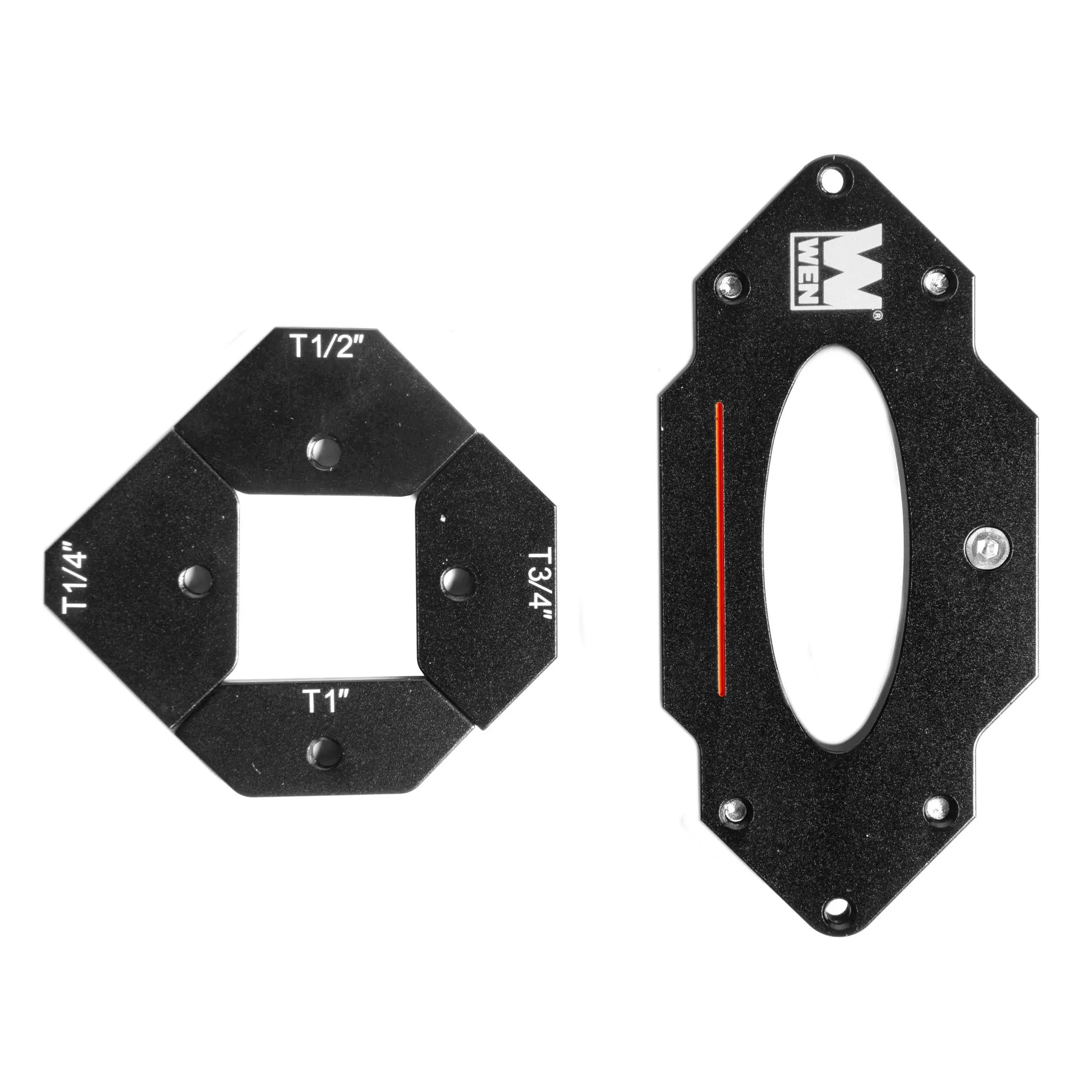 WEN RA002T 6-Piece Corner Chamfer Jig and Template Set for Routers