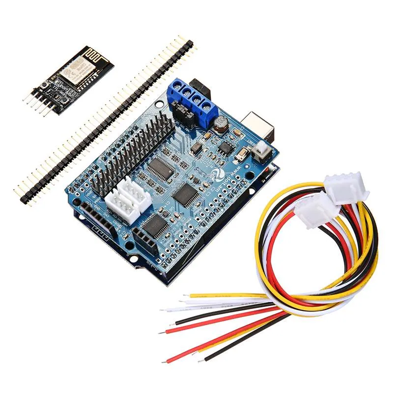 WiFi bluetooth Handle DIY Remote Control Smart Car Module Kit For Arduino Motor Servo Drive Arm