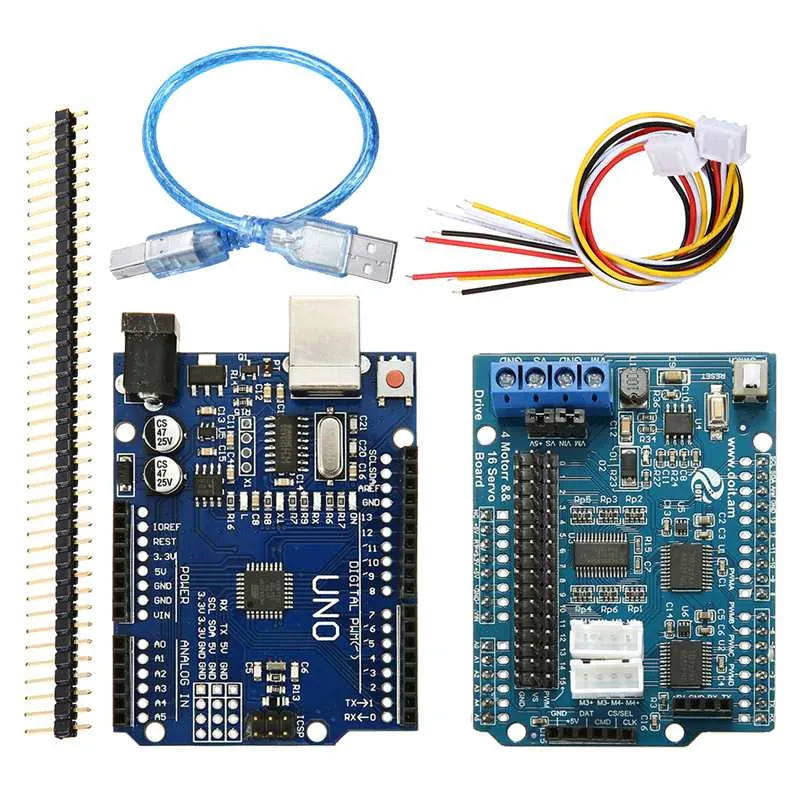 WiFi bluetooth Handle DIY Remote Control Smart Car Module Kit For Arduino Motor Servo Drive Arm